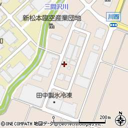 北信ガス株式会社　松本営業所周辺の地図