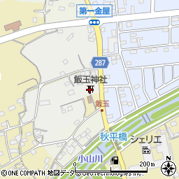 飯玉神社周辺の地図
