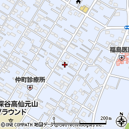 埼玉県深谷市上野台3086周辺の地図