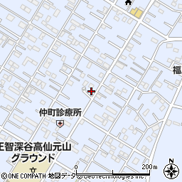 埼玉県深谷市上野台3083周辺の地図