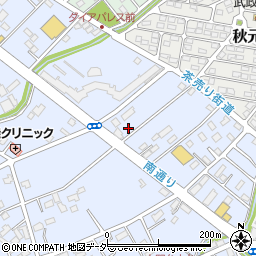 埼玉県深谷市上野台2345周辺の地図