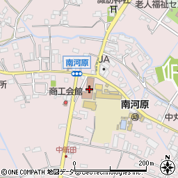 行田市役所　南河原支所周辺の地図