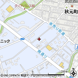 埼玉県深谷市上野台2330周辺の地図
