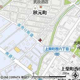 埼玉県深谷市秋元町7周辺の地図