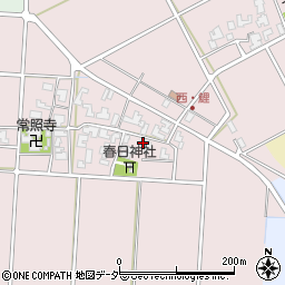 福井県坂井市坂井町西21周辺の地図