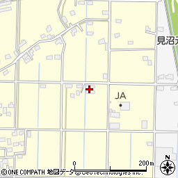 埼玉県行田市下中条358周辺の地図