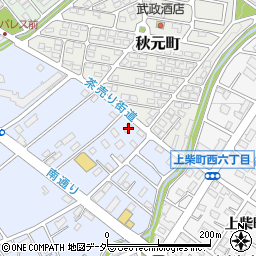 埼玉県深谷市上野台2193周辺の地図