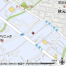 埼玉県深谷市上野台2343周辺の地図