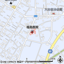 埼玉県深谷市上野台2778周辺の地図