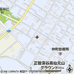 埼玉県深谷市上野台3123周辺の地図