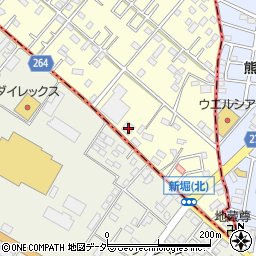 埼玉県深谷市東方3300周辺の地図