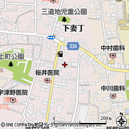 茨城県下妻市下妻丁112周辺の地図