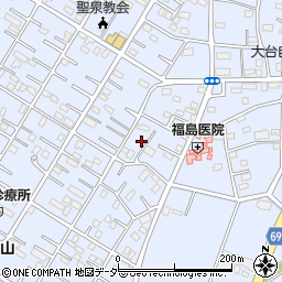 埼玉県深谷市上野台2793周辺の地図