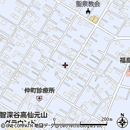 埼玉県深谷市上野台3084周辺の地図