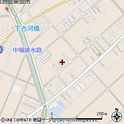 埼玉県加須市向古河2493-3周辺の地図
