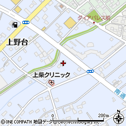 埼玉県深谷市上野台2318周辺の地図