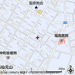埼玉県深谷市上野台2969周辺の地図