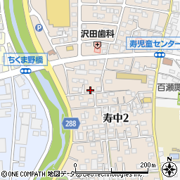 長野県松本市寿中2丁目4-22周辺の地図