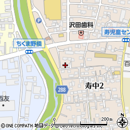 長野県松本市寿中2丁目4-31周辺の地図
