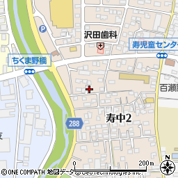 長野県松本市寿中2丁目4-24周辺の地図