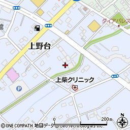 埼玉県深谷市上野台2422周辺の地図