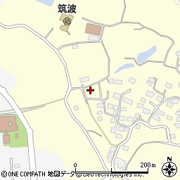 茨城県つくば市平沢277周辺の地図