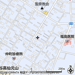 埼玉県深谷市上野台2970周辺の地図