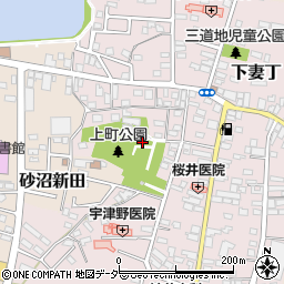 茨城県下妻市下妻丁231周辺の地図