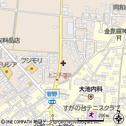 松本トレーニングジム周辺の地図