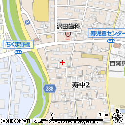 長野県松本市寿中2丁目4-21周辺の地図