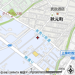 埼玉県深谷市上野台2337周辺の地図