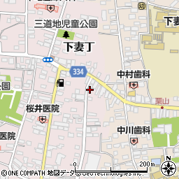 茨城県下妻市下妻丁3周辺の地図