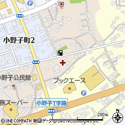 茨城県下妻市下妻乙543-1周辺の地図