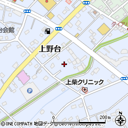 埼玉県深谷市上野台2424周辺の地図