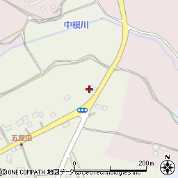 茨城県かすみがうら市五反田244周辺の地図