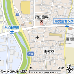 長野県松本市寿中2丁目4-26周辺の地図