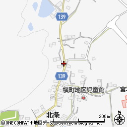 茨城県つくば市北条901周辺の地図