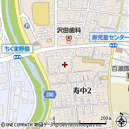 長野県松本市寿中2丁目4-20周辺の地図
