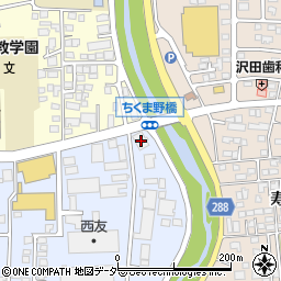 株式会社リクシル（ＬＩＸＩＬ）松本支店　住設ルート営業所周辺の地図