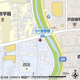株式会社リクシル（ＬＩＸＩＬ）　松本支店サッシルート営業所周辺の地図