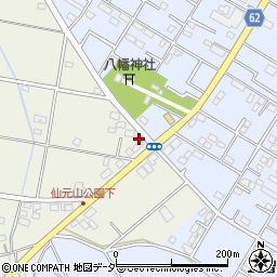 埼玉県深谷市柏合153-5周辺の地図