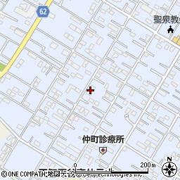 埼玉県深谷市上野台3075周辺の地図