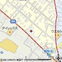 埼玉県深谷市東方3305周辺の地図