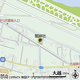 鷲神社周辺の地図