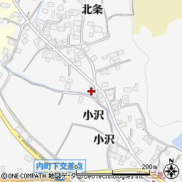 茨城県つくば市小沢39周辺の地図