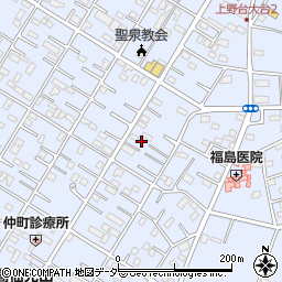 埼玉県深谷市上野台2967周辺の地図