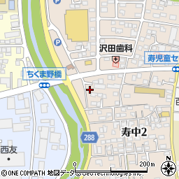 長野県松本市寿中2丁目4-35周辺の地図
