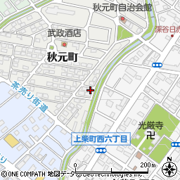 埼玉県深谷市秋元町17周辺の地図