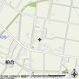 埼玉県深谷市柏合214-1周辺の地図