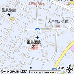 埼玉県深谷市上野台2781周辺の地図